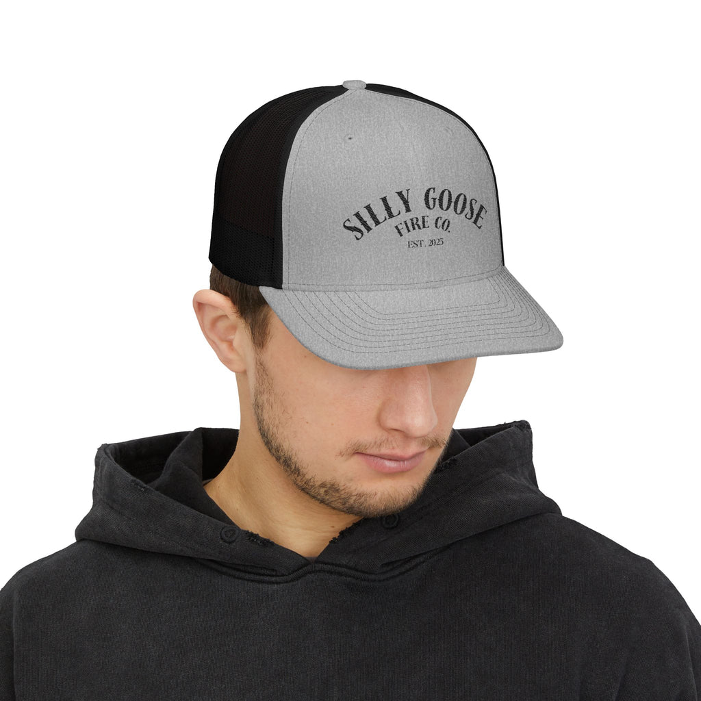 Trucker Cap - "Silly Goose Fire Co." Vintage Logo Snapback