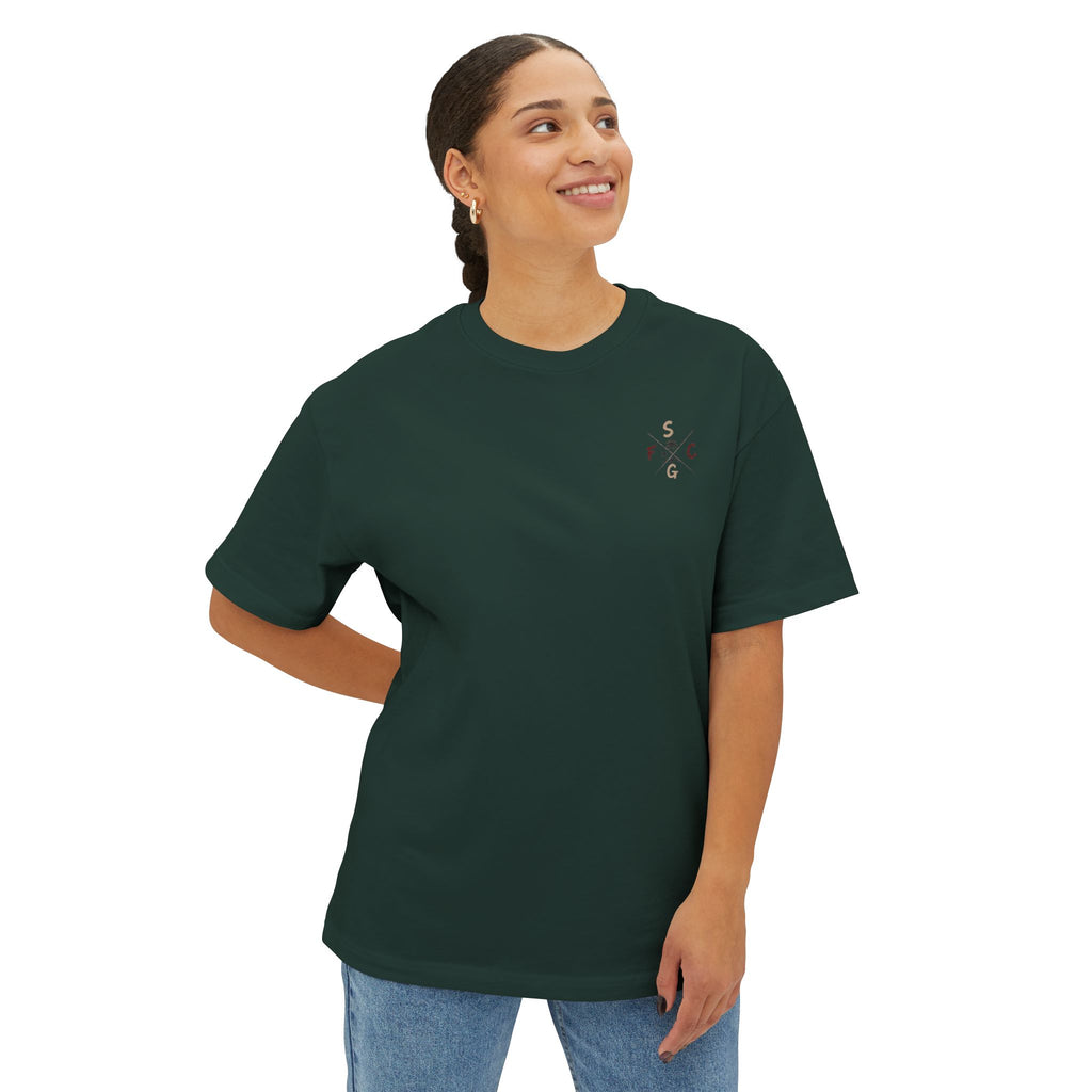 Silly Goose Fire Co. Graphic Tee — Oversized Boxy Tshirt