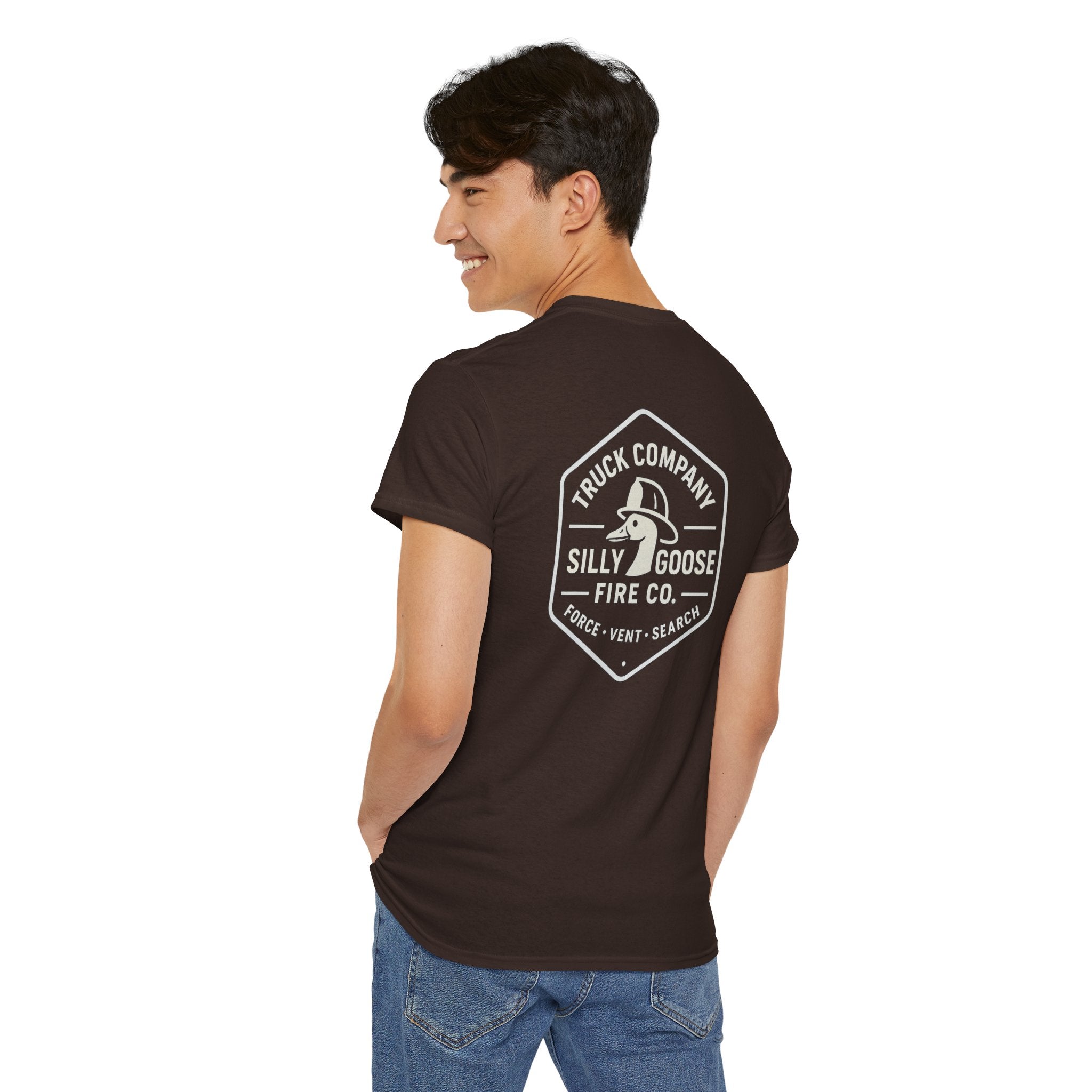 Silly Goose Fire Co. — Truck Company Graphic Shirt
