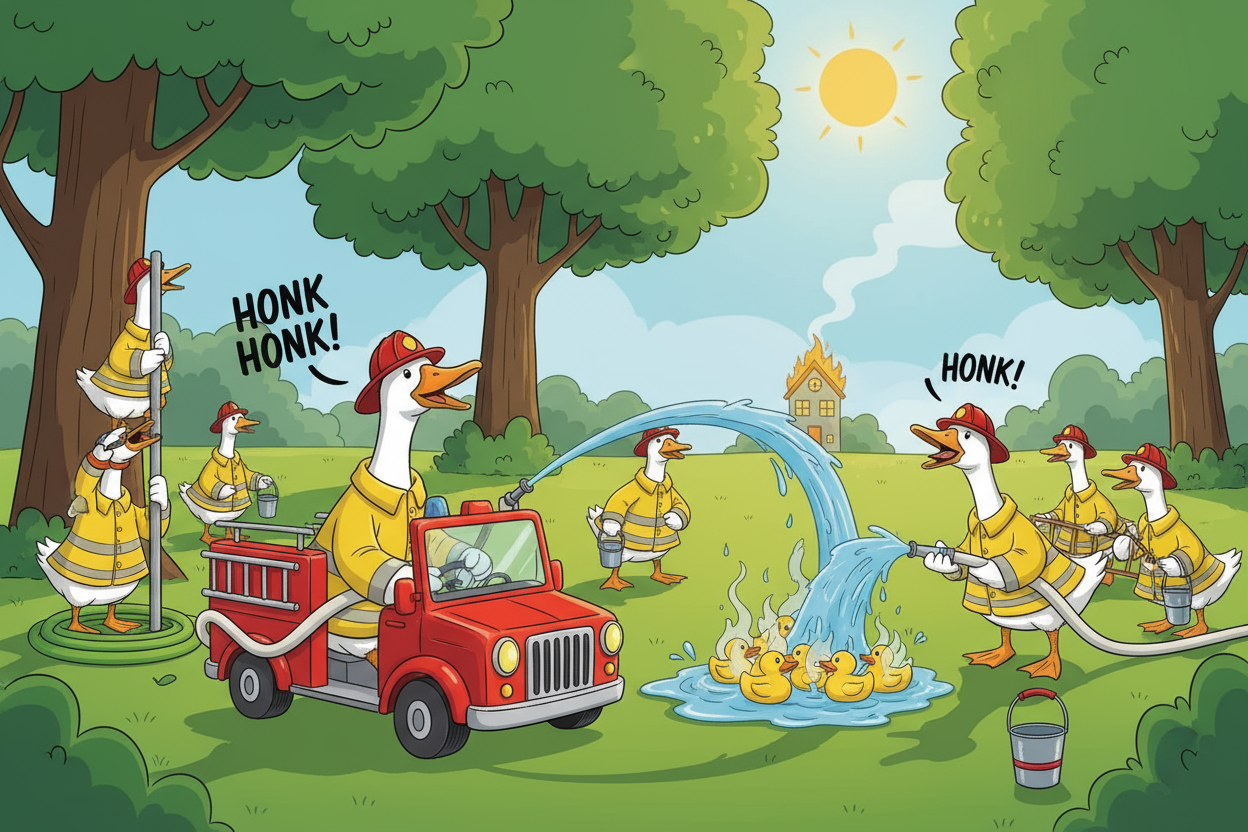 silly goose fire department